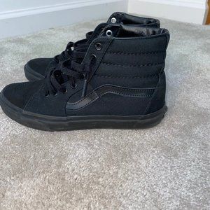 Black High Top Vans